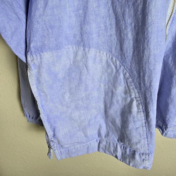 VINTAGE Fresh Produce 100% Cotton Full Zip Lightwetight Hooded Jacket XL - Picture 5 of 8